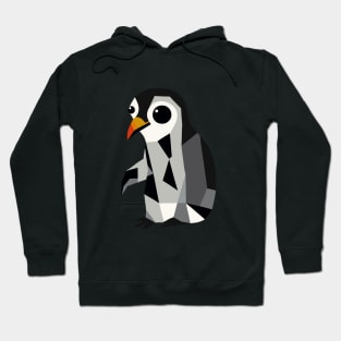 Portrait of Penguin Hoodie